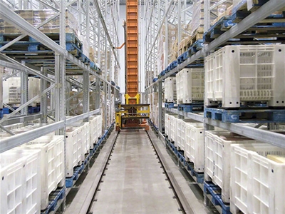 自動(dòng)化倉儲(chǔ)現(xiàn)場